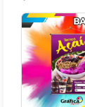 Banner 120x80cm — Lona 440g, Frente
